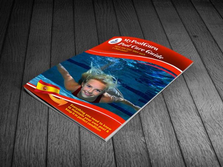 Brochure graphic design pool