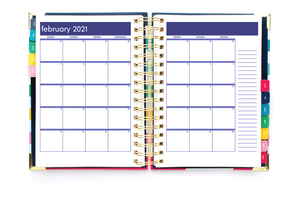calendar design layout