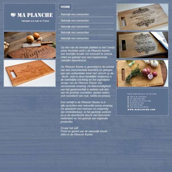 landing page maplanche