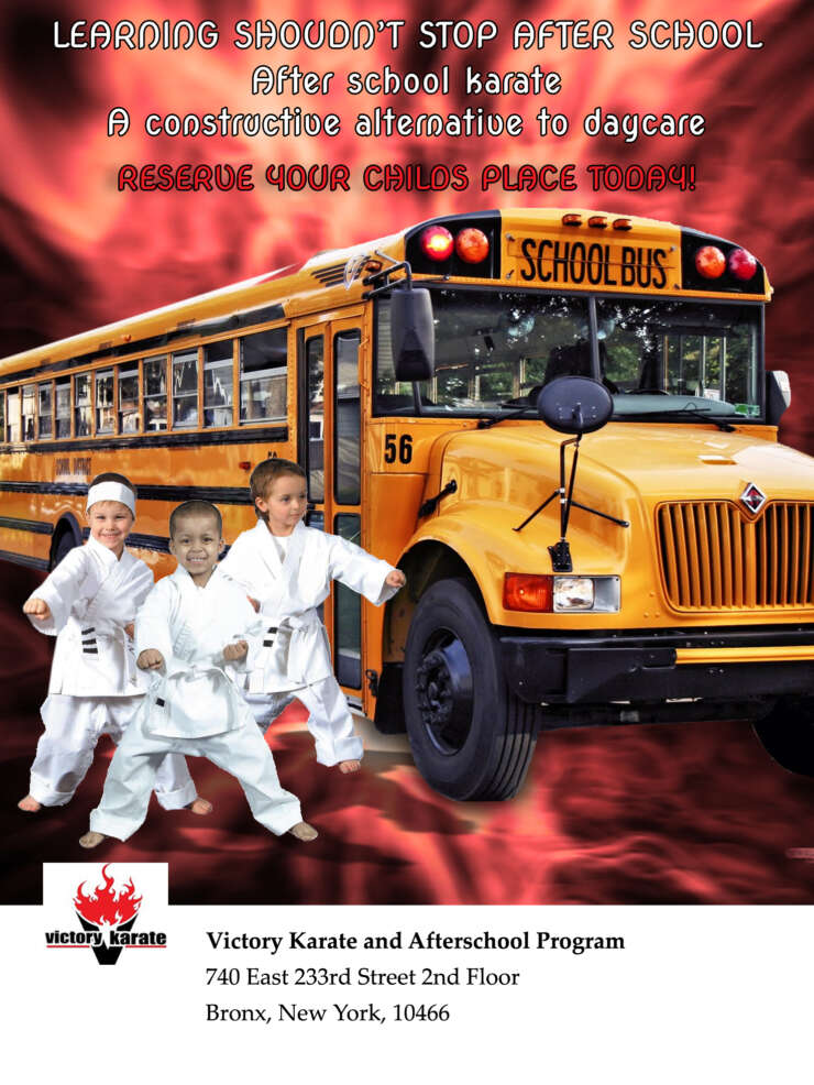 leaflet karate