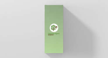 product packaging design naturally organic box