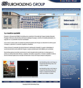 webpage euroholding