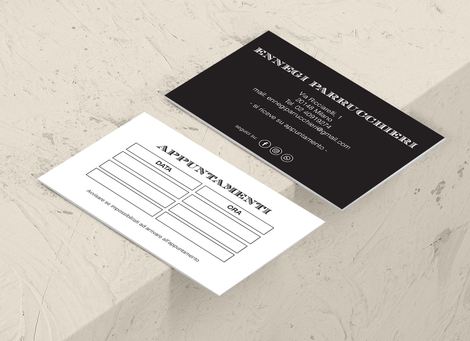Houses business cards